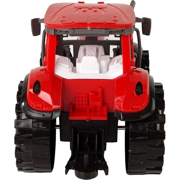 LeanToys Traktor z Kultywatorem Napęd Frykcyjny Czerwony 13875553 5905515353069