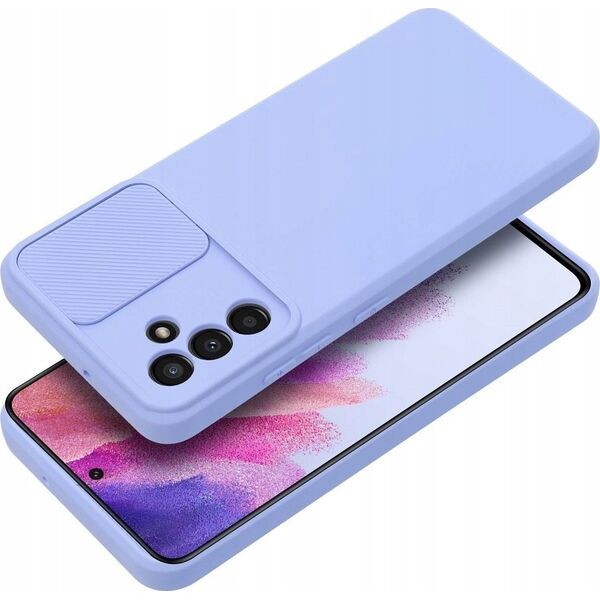 4kom.pl Futerał SLIDE do SAMSUNG A14 5G / A14 4G lawendowy 13875710 5903396208591