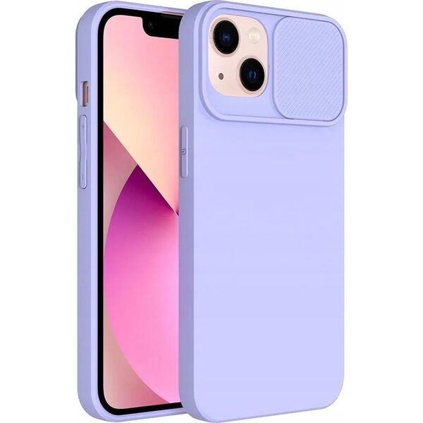 4kom.pl Futerał SLIDE do SAMSUNG A14 5G / A14 4G lawendowy 13875710 5903396208591