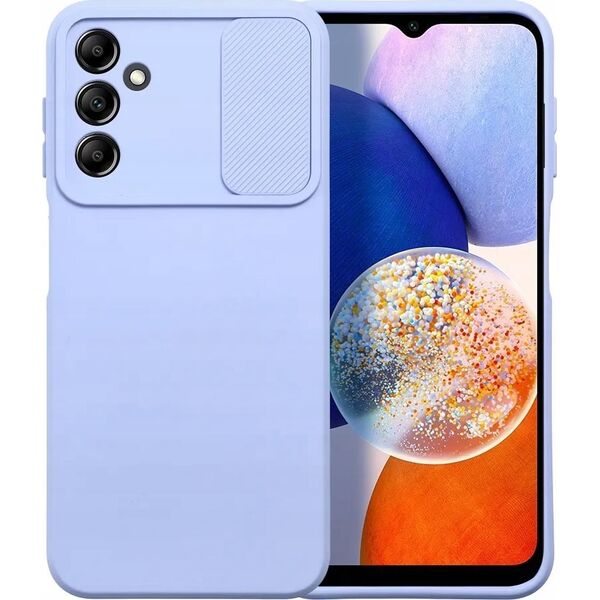 4kom.pl Futerał SLIDE do SAMSUNG A14 5G / A14 4G lawendowy 13875710 5903396208591