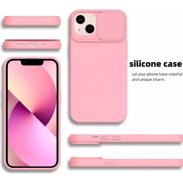 4kom.pl Futerał SLIDE do SAMSUNG A34 5G jasnoróżowy 13875716 5903396208614