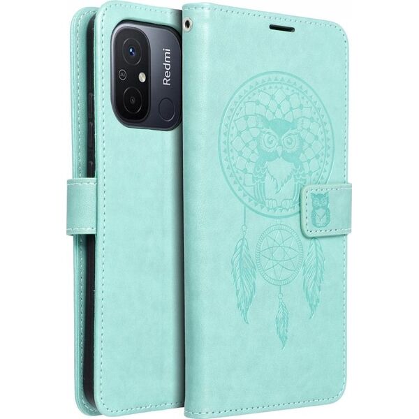 ForCell Kabura MEZZO Book do XIAOMI Redmi 12C łapacz snów zielony 13875731 5903396202988
