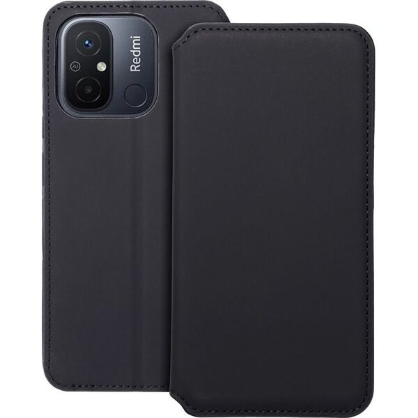 OEM Kabura DUAL POCKET Book do XIAOMI Redmi 12c czarny 13875841 5903396201264