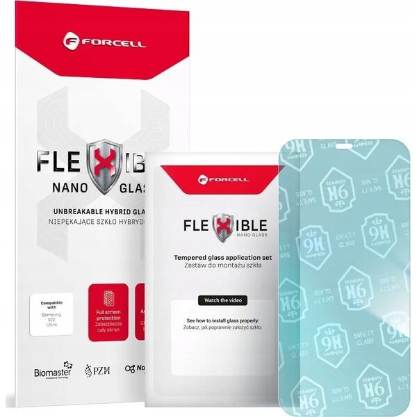 ForCell Forcell Flexible Nano Glass - szkło hybrydowe do iPhone 12 Pro Max 13875889 5903396156465