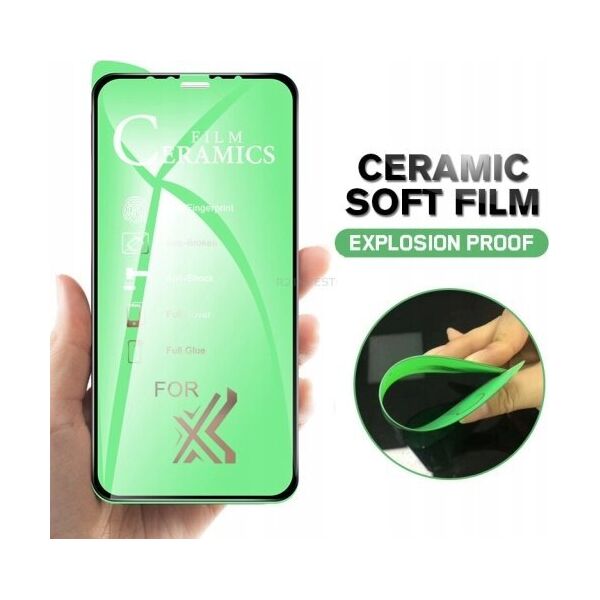 Partner Tele.com 5D Full Glue Ceramic Glass - do Samsung Galaxy A34 5G czarny 13876058 5903396252914