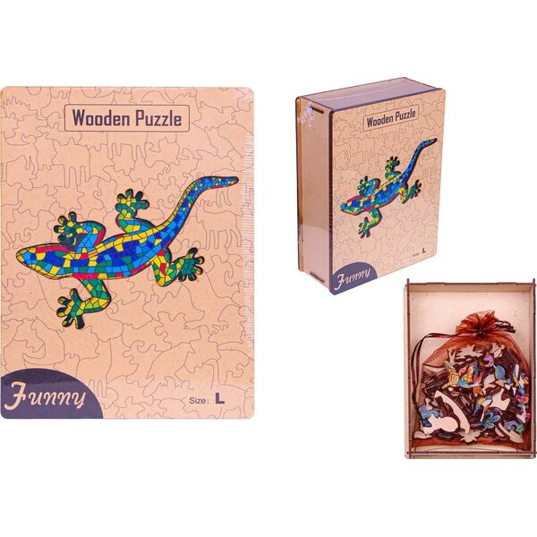 Norimpex DREWNIANE PUZZLE DLA DOROSŁYCH UKŁADANKA PREZENT 13879364 5902444061010