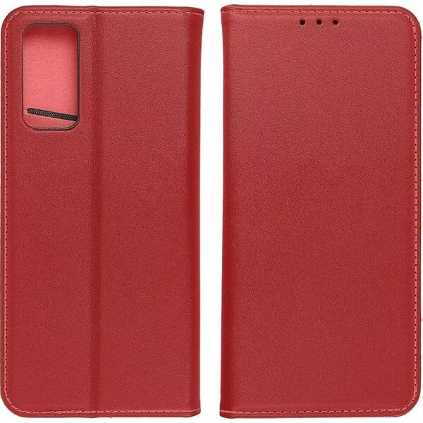 ForCell Kabura SMART PRO Book skórzana do IPHONE 15 bordowy 13880159 5903396213694