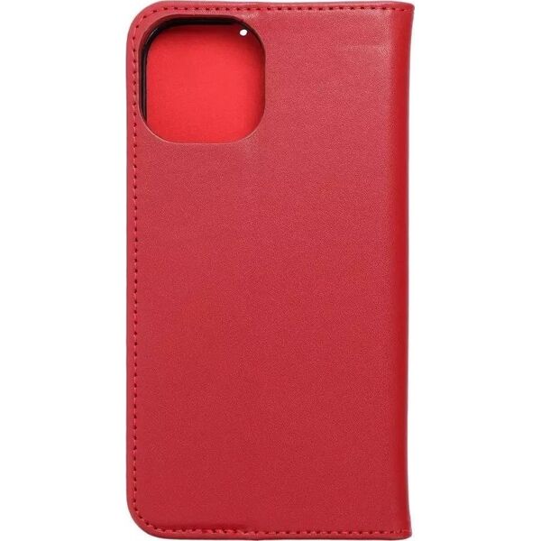ForCell Kabura SMART PRO Book skórzana do IPHONE 15 bordowy 13880159 5903396213694