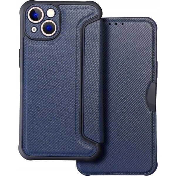 OEM Kabura RAZOR Book do IPHONE 15 Plus niebieski 13882150 5903396230110