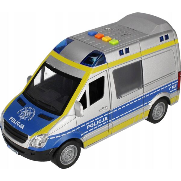 Mega Creative AUTO POLICJA B/O 27X17X12 MOJE MIASTO PLPL MC 36 13882769 5904335881868