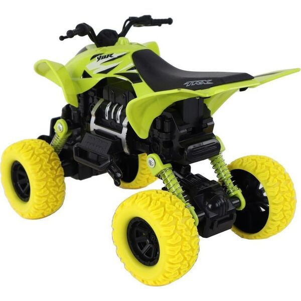 LeanToys Pojazd Terenowy Pchacz Quad XC Gumowe Koła Zielony 13883130 5905679078044
