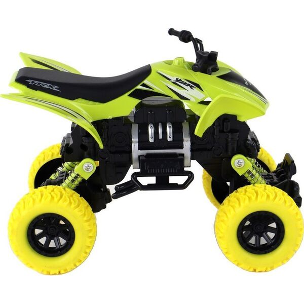LeanToys Pojazd Terenowy Pchacz Quad XC Gumowe Koła Zielony 13883130 5905679078044