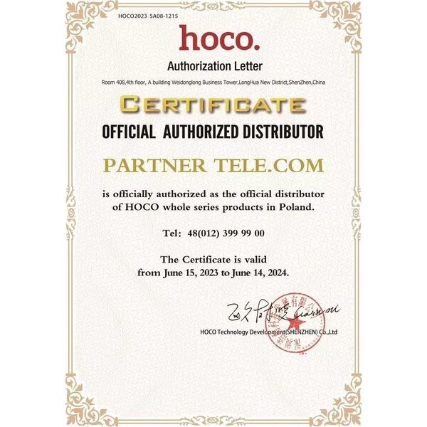 Hoco HOCO futerał kompatybilny z MagSafe AS6 do IPHONE 15 Plus czarny transparentny 13883410 6942007607834