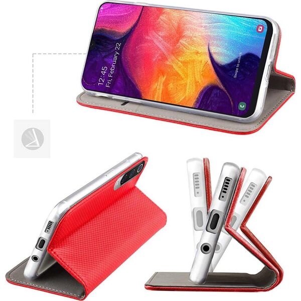OEM Kabura SMART CASE Book do SAMSUNG A05S czerwony 13883412 5903396229633