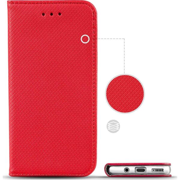 OEM Kabura SMART CASE Book do SAMSUNG A05S czerwony 13883412 5903396229633