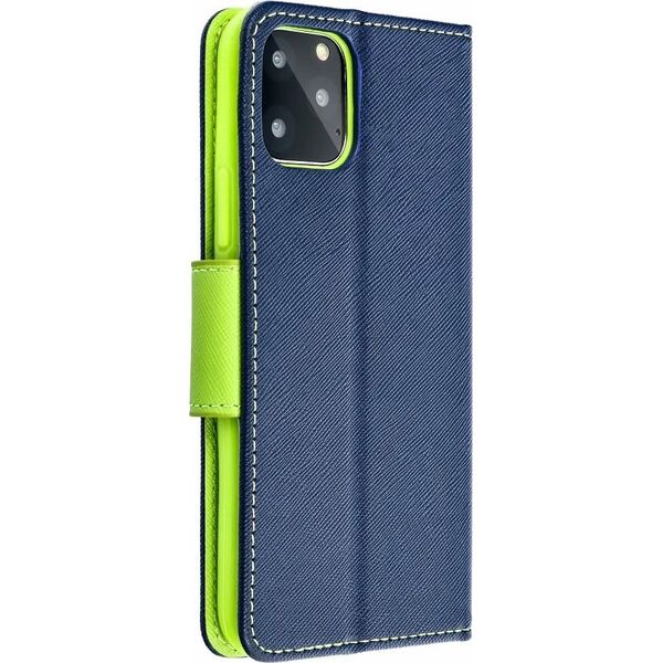 OEM Kabura FANCY Book do SAMSUNG S24 granatowo limonkowy 13885007 5903396231063