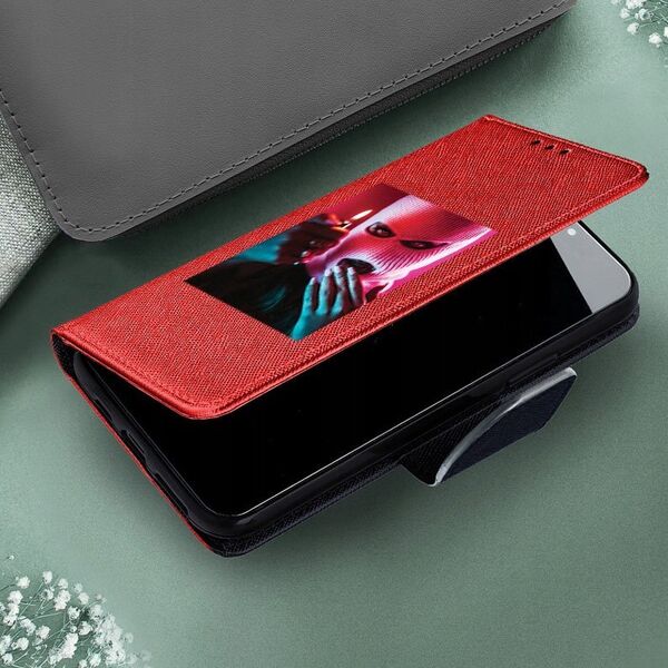 Kabury Fancy Book Kabura FANCY Book do SAMSUNG S24 Plus czerwono granatowy 13885017 5903396231117