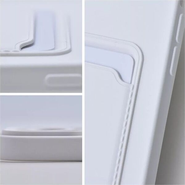 4kom.pl Futerał CARD CASE do SAMSUNG S24 Ultra biały 13885636 5903396233111