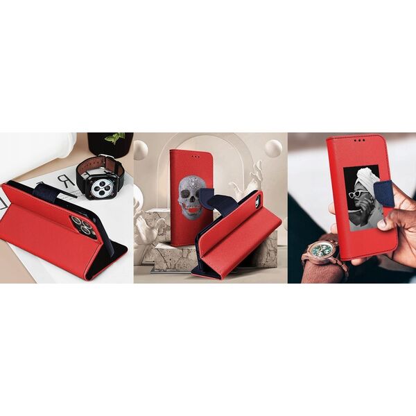 Kabury Fancy Book Kabura FANCY Book do SAMSUNG A35 czerwono granatowy 13886487 5903396257032