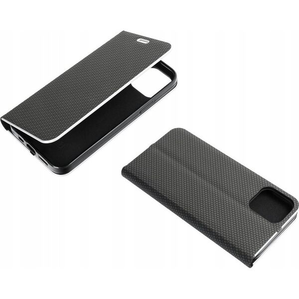 OEM Kabura LUNA Book Carbon do SAMSUNG S23 FE czarny 13886791 5903396260568