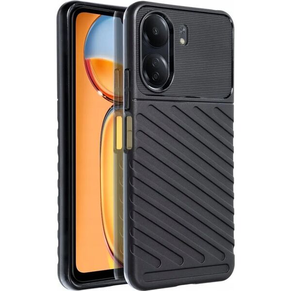 ForCell Futerał THUNDER do XIAOMI Redmi 13C / POCO C65 czarny 13887227 5903396263118