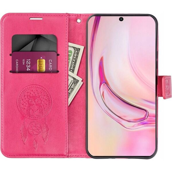 OEM Kabura MEZZO Book do SAMSUNG A35 5G łapacz snów magenta 13888204 5903396268489