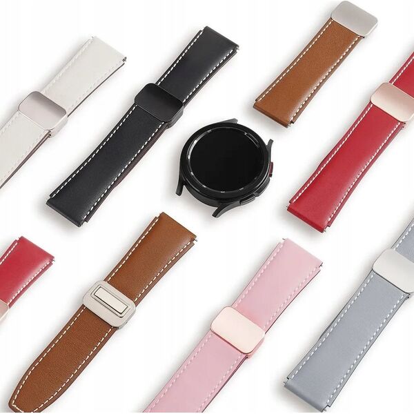 Dux Ducis DUX DUCIS pasek YA skórzany 22 mm czarny 13888230 6934913022689