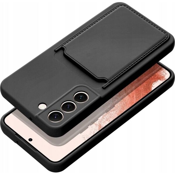 4kom.pl Futerał CARD CASE do SAMSUNG A35 5G czarny 13888401 5903396271618