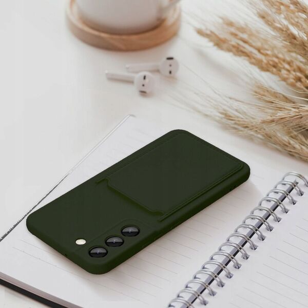 4kom.pl Futerał CARD CASE do SAMSUNG A35 5G zielony 13888406 5903396271656