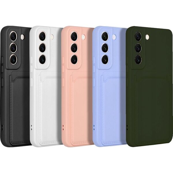 4kom.pl Futerał CARD CASE do SAMSUNG A35 5G fioletowy 13888407 5903396271649