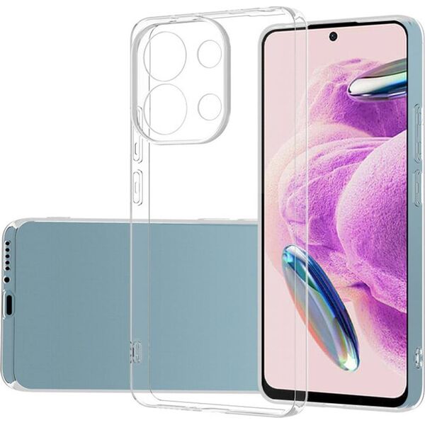 OEM Futerał CLEAR CASE 2 mm do XIAOMI Redmi Note 13 4G (camera protection) transparentny 13890231 5903396277429