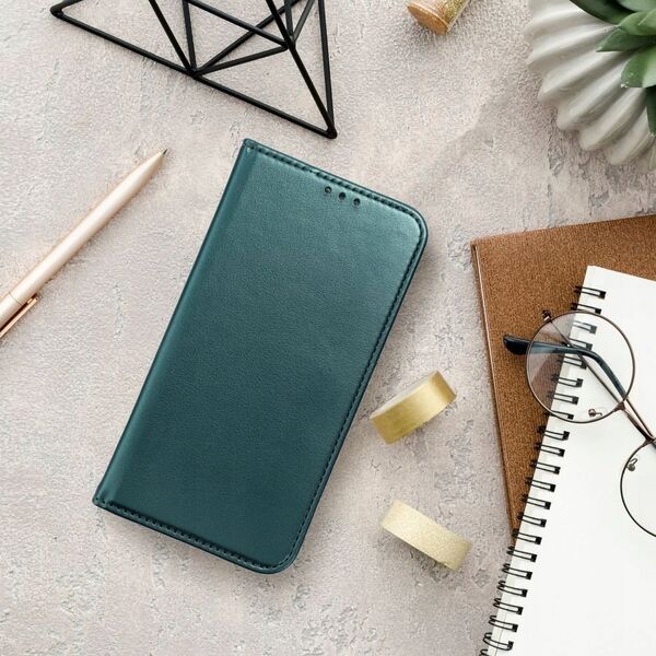 OEM Kabura SMART MAGNETO do XIAOMI Redmi Note 13 Pro 4G ciemnozielony 13890273 5903396277863
