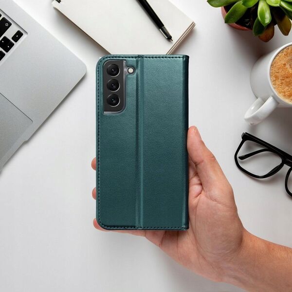 OEM Kabura SMART MAGNETO do XIAOMI Redmi Note 13 Pro 4G ciemnozielony 13890273 5903396277863