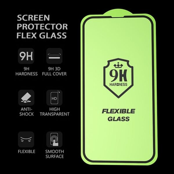 Bestsuit Szkło hybrydowe Bestsuit Flexible 5D Full Glue do Samsung Galaxy A15 5G czarny 13892996 5903396237133