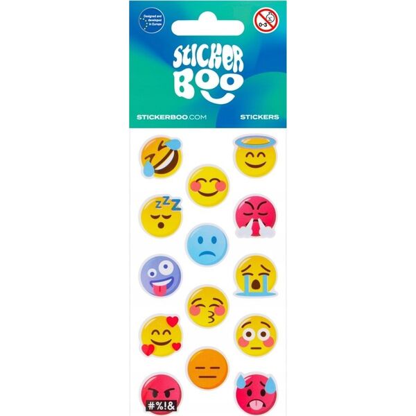 STICKERBOO NAKLEJ EMOTIKONY 3 66X180 S-BOO PBH 120/1800 13895099 5905523630060