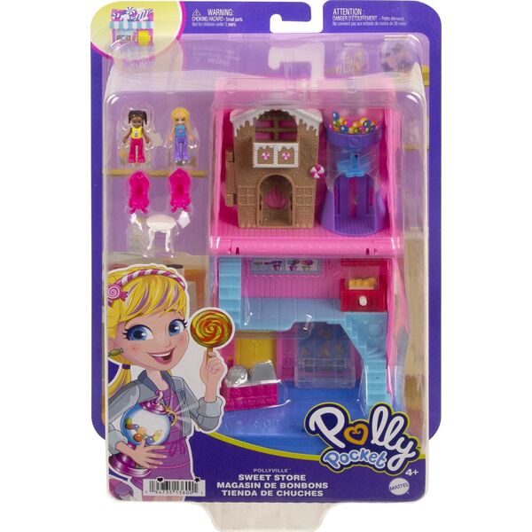 Mattel Polly Pocket Sklepik ze słodyczami HNB03 /3 13899878 194735136001
