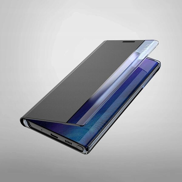 Hurtel Etui New Sleep View Case z klapką i podstawką na Samsung Galaxy A35 - czarne 13907687 5907769360749