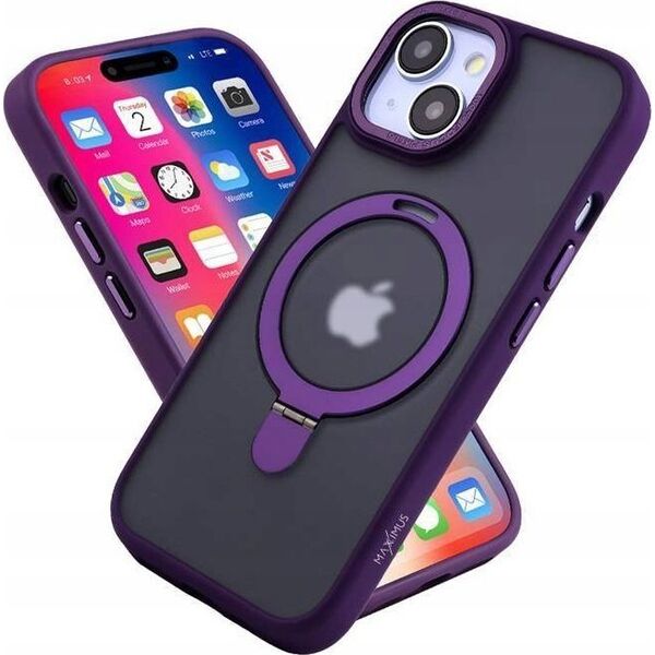 Maxximus MX KICKSTAND MAGSAFE IPHONE 14 PLUS 6.7 PURPLE / FIOLETOWY 13911851 5901313091523
