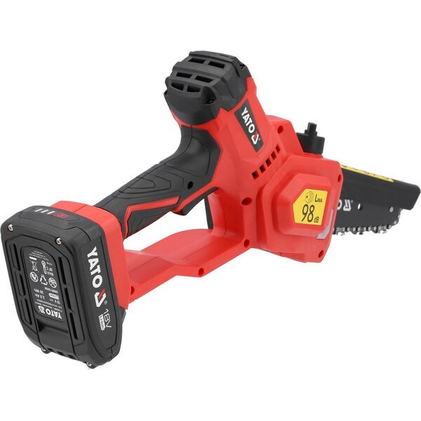 Piła łańcuchowa Yato YATO PILARKA ŁAŃCUCHOWA 7" 18V + 2Ah + ŁAD. 13912205 5906083096563