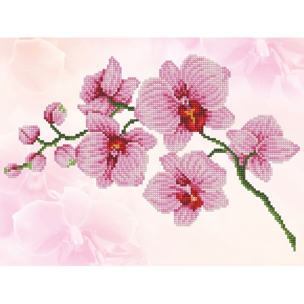 DIAMOND DOTZ Haft diamentowy Diamond Dotz Orchidea 49x39cm DD6034 13912988 4895225921768