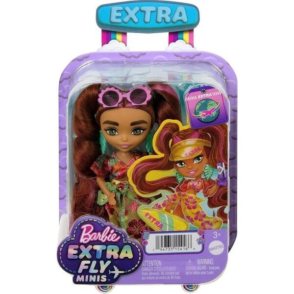 Mattel Lalka Barbie Extra Fly Minis w plażowej słonecznej stylizacji ZA5108 13917875 194735154166