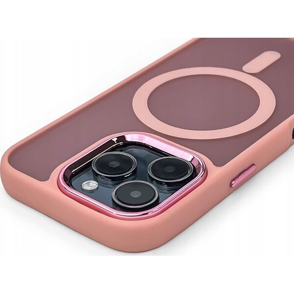 Hurtel Etui Magnetic Collection MagSafe na iPhone 16 Plus - różowe 13921432 5907769363696