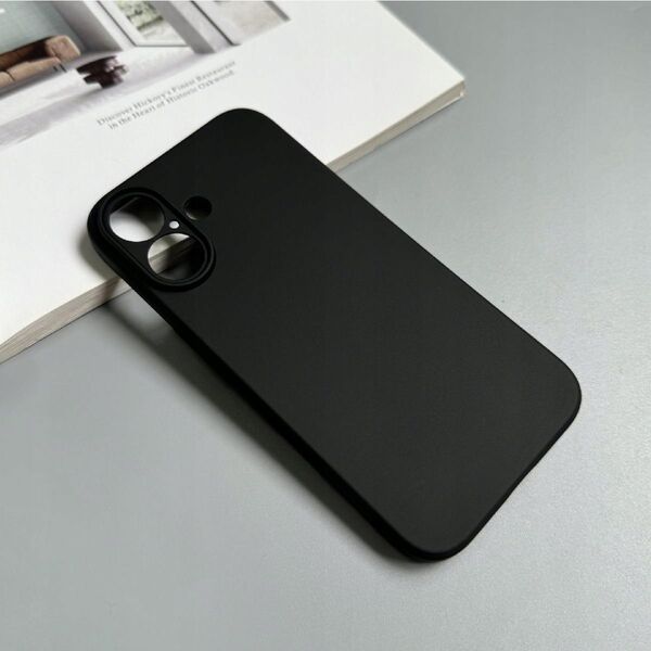 Hurtel Etui Soft Case na iPhone 16 - czarne 13921444 5907769364105