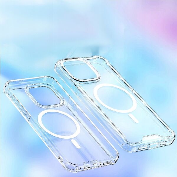 Hurtel Etui Clear Corner Case MagSafe na iPhone 16 Pro Max - przezroczyste 13921446 5907769363849