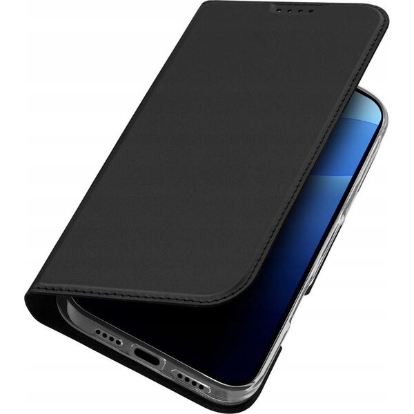 Dux Ducis Etui Dux Ducis Skin Pro na iPhone 16 Pro z klapką i miejscem na kartę - czarne 13921480 6934913004173
