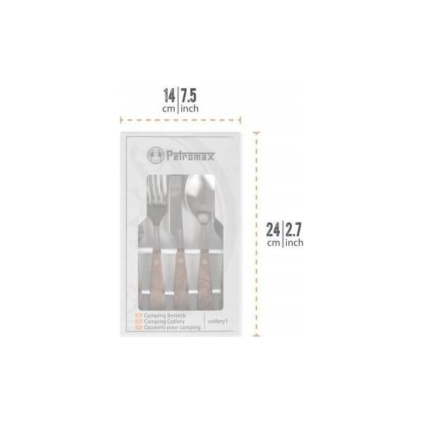 Petromax Komplet Sztućców Kempingowych Petromax 13925471 4250435770955
