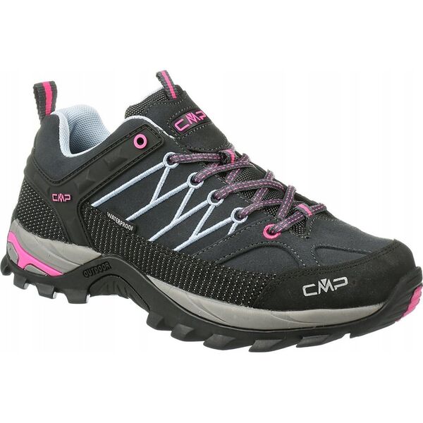 Buty trekkingowe damskie CMP CMP Rigel Low WP 3Q13246-66UM Czarne 36 13926807 8059342407888