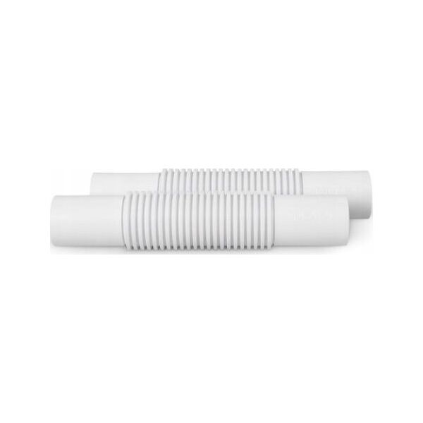 TTPLAST Złączka karbowana biała giętka PP ZCLF 37mm TT Plast 10170 13929773 5908238648405