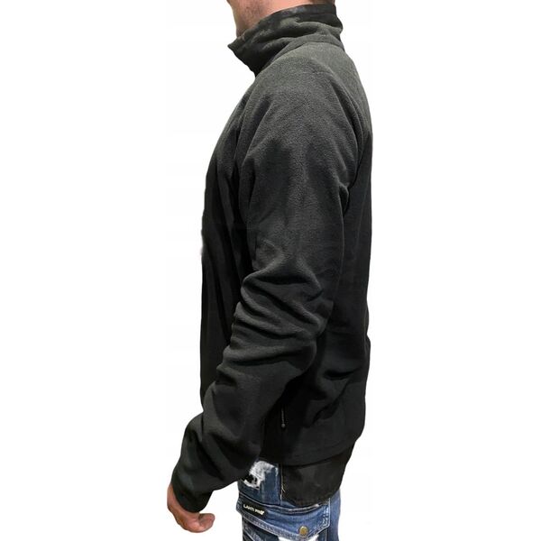 Bluza polarowa GTV Hoegert HT5K374-2XL EDER z zamkiem 3/4 czarna 2XL 13929804 5902801204333