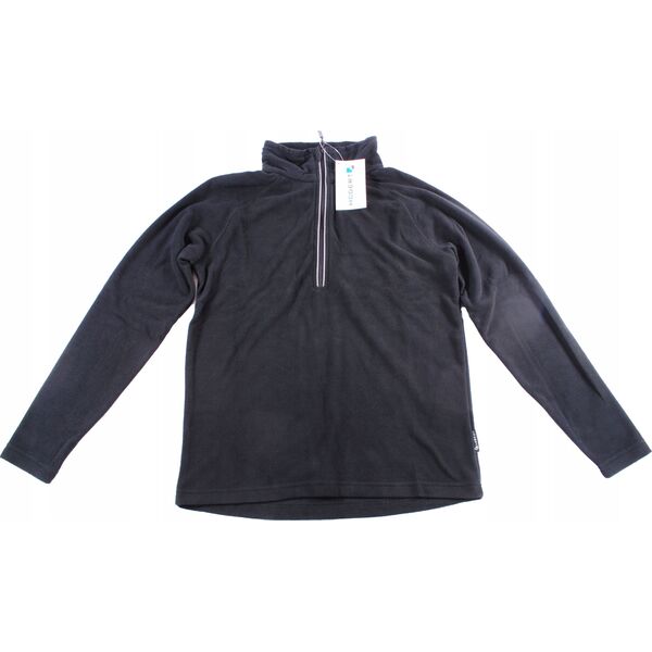 Bluza polarowa GTV Hoegert HT5K374-2XL EDER z zamkiem 3/4 czarna 2XL 13929804 5902801204333
